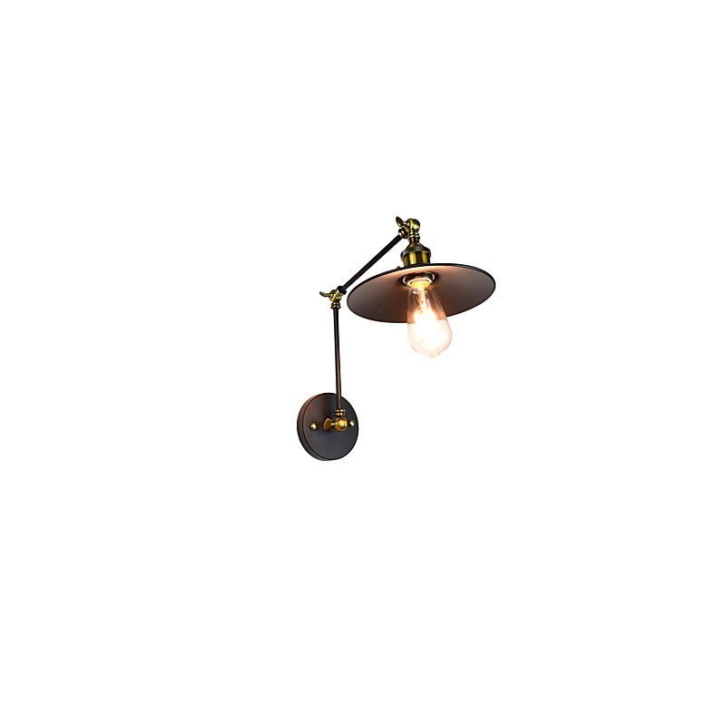 Applique da parete LED rustica tradizionale/classica dipinta con lampadina inclusa E27