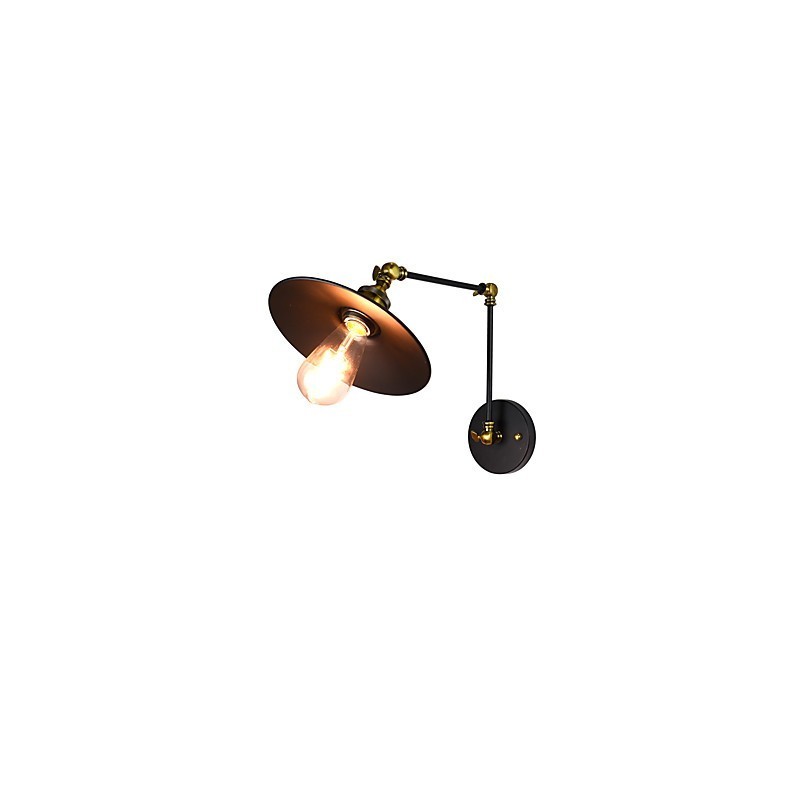Applique da parete LED rustica tradizionale/classica dipinta con lampadina inclusa E27