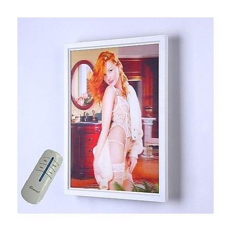 Applique da parete moderna contemporanea con luce ambientale, LED integrato 12 W, 32 x 6 x 42 cm