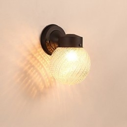 Applique da parete mini moderna contemporanea finitura in ossido nero