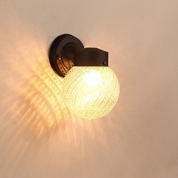 Applique da parete mini moderna contemporanea finitura in ossido nero