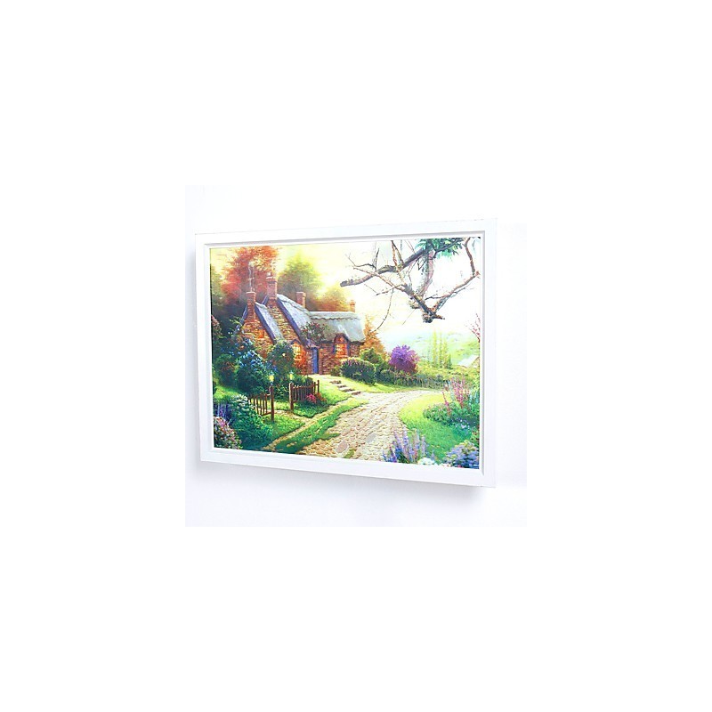 Applique da parete moderna contemporanea dipinta con luce ambientale LED integrato 12 W