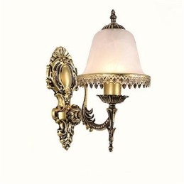 Applique da parete LED mini moderna galvanizzata con protezione occhi