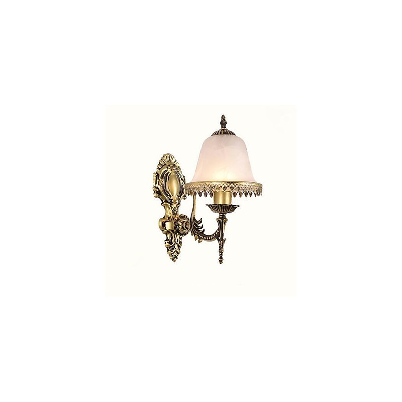 Applique da parete LED mini moderna galvanizzata con protezione occhi