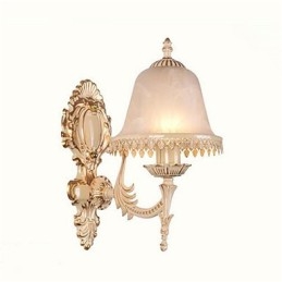Applique da parete LED mini moderna galvanizzata con protezione occhi