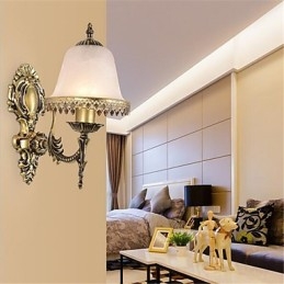 Applique da parete LED mini moderna galvanizzata con protezione occhi