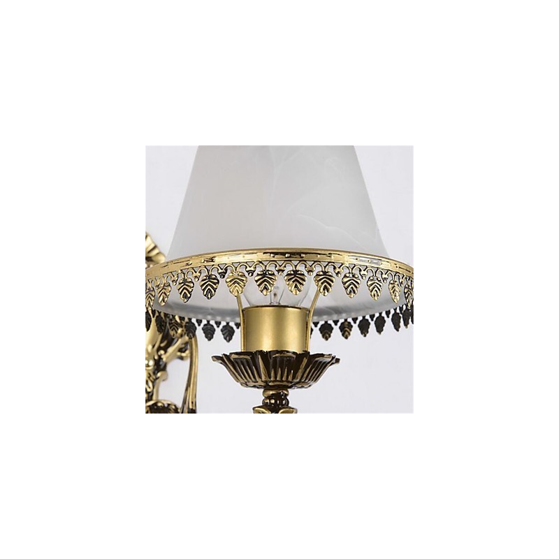 Applique da parete LED mini moderna galvanizzata con protezione occhi