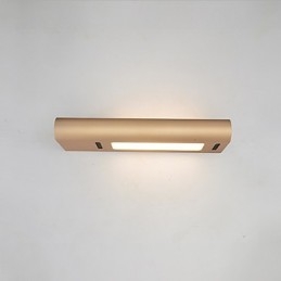 Applique da parete moderna contemporanea dipinta con luce ambientale