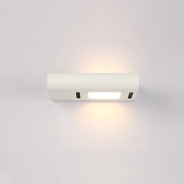 Applique da parete moderna contemporanea dipinta con luce ambientale