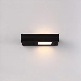 Applique da parete moderna contemporanea dipinta con luce ambientale