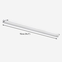 Applique da parete bagno moderna contemporanea LED integrato 20 W luce ambientale