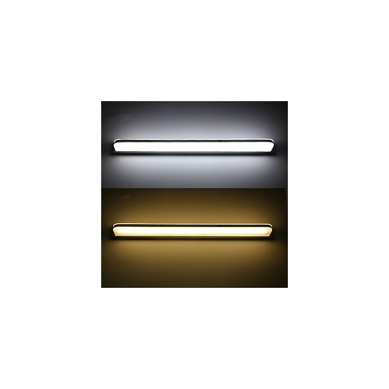 Applique da parete bagno moderna contemporanea LED integrato 20 W luce ambientale