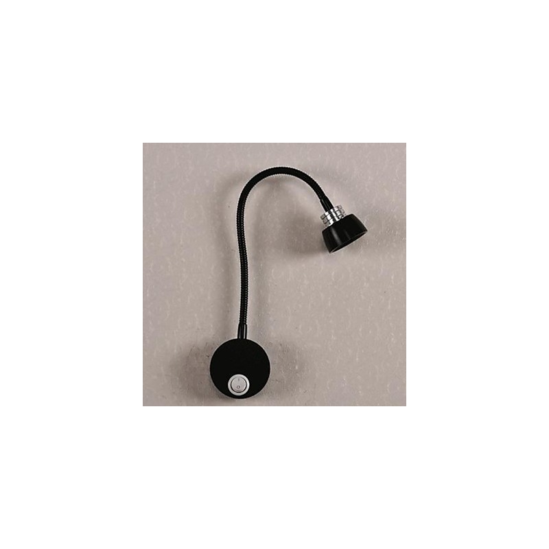 Applique da parete LED in alluminio con tubo flessibile 3 W