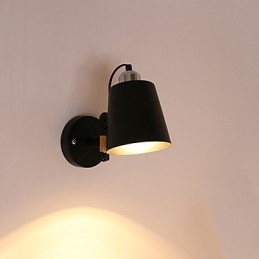 Applique da parete moderna contemporanea dipinta con luce ambientale E26/E27 60 W