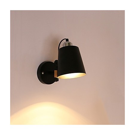 Applique da parete moderna contemporanea dipinta con luce ambientale E26/E27 60 W