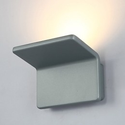 Applique da parete moderna contemporanea dipinta con luce ambientale