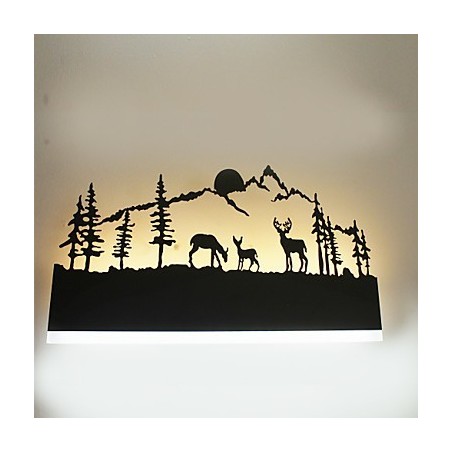 Applique da parete con luce ambientale LED integrato 16 W 38 cm