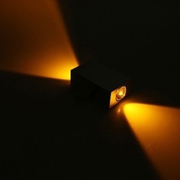 Applique da parete mini LED multicolore a 3 colori