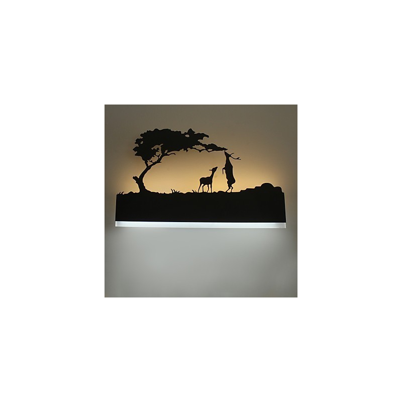 Applique da parete LED moderna minimalista 16 W 38 x 38 x 4 cm