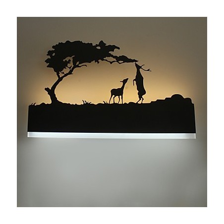 Applique da parete LED moderna minimalista 16 W 38 x 38 x 4 cm