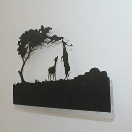 Applique da parete LED moderna minimalista 16 W 38 x 38 x 4 cm