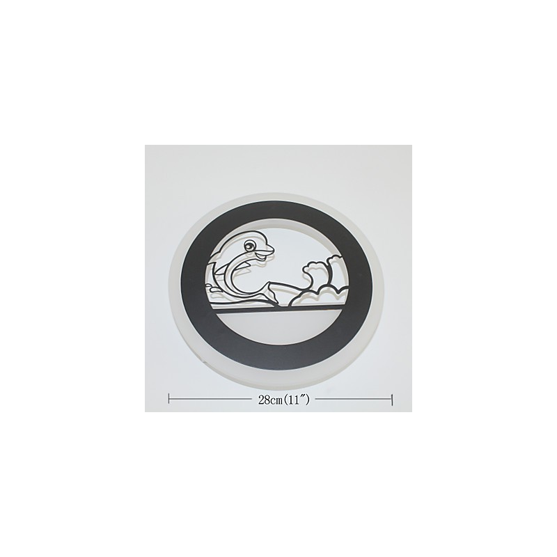 Applique da parete moderna minimalista in acrilico per camera da letto e cameretta, luce da scala