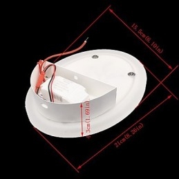 Applique da parete rotonda in acrilico intagliato prugna bianco caldo AC220V