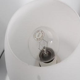 Applique da parete moderna contemporanea uplight in resina E14 2 lampadine 33 cm