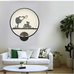 Applique da parete LED in alluminio moderna minimalista 35 cm