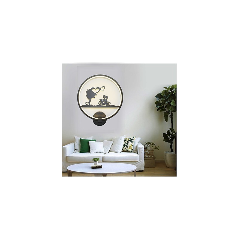 Applique da parete LED in alluminio moderna minimalista 35 cm