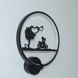 Applique da parete LED in alluminio moderna minimalista 35 cm