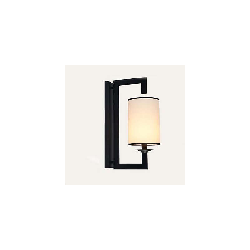 Applique da parete vintage luce ambientale 1 lampadina E14 40 W 16x30x48 cm