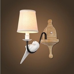 Applique da parete vintage con faretto da incasso E14 40 W 15 x 35 cm