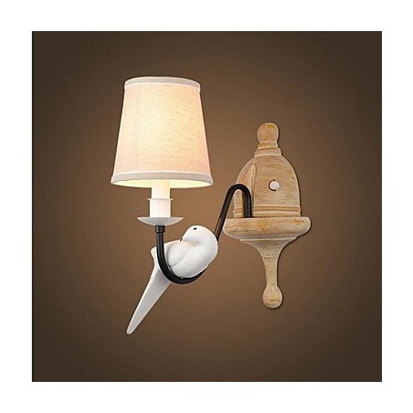 Applique da parete vintage con faretto da incasso E14 40 W 15 x 35 cm