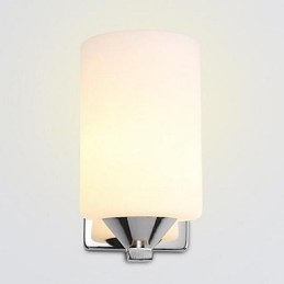 Applique da parete moderna contemporanea uplight in vetro E27 17 x 21 cm