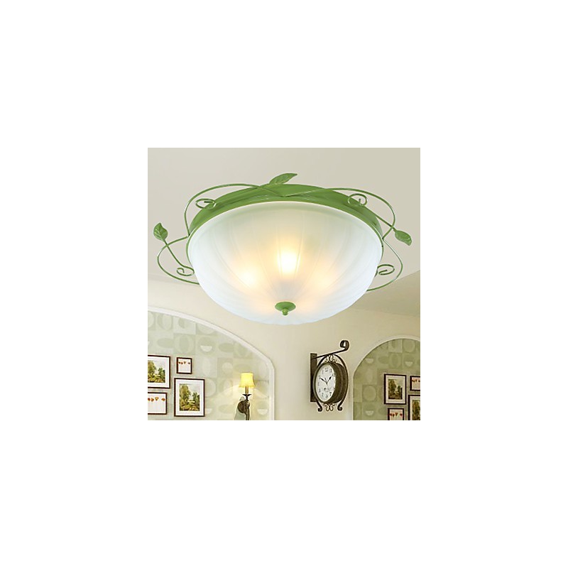 Plafoniera a filo in cristallo 3 luci E26/E27 40 cm