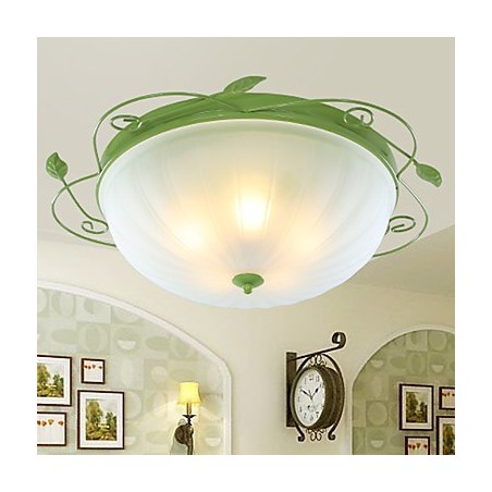Plafoniera a filo in cristallo 3 luci E26/E27 40 cm