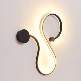 Applique da parete moderna in metallo e acrilico LED 31 W 60 x 47 cm