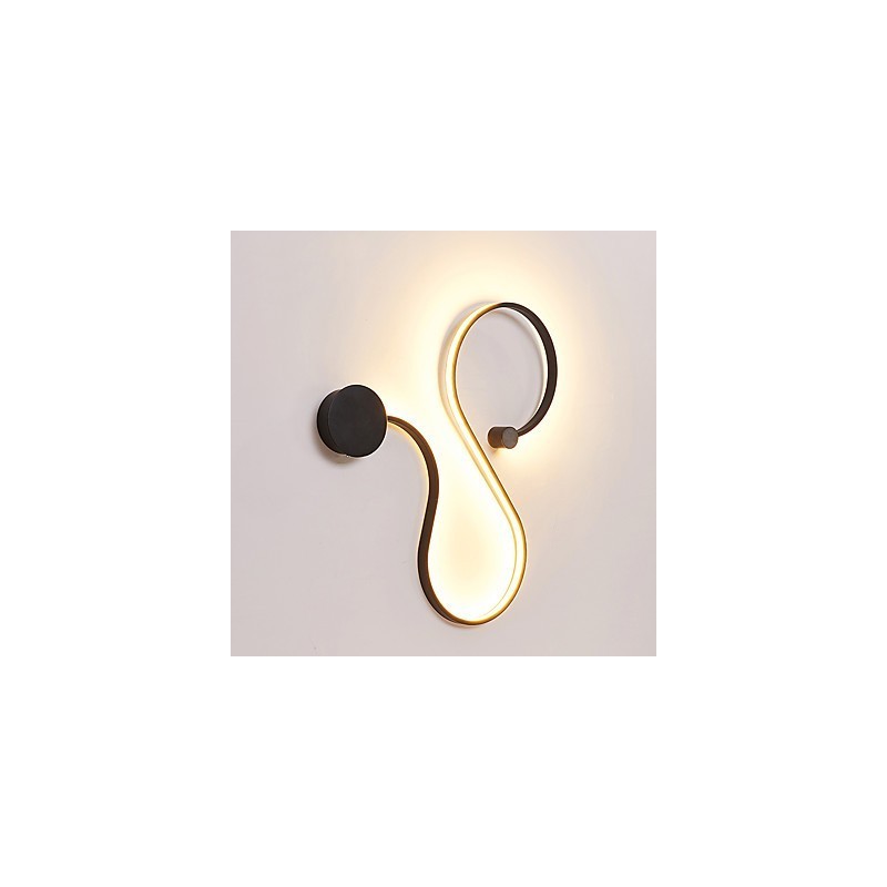 Applique da parete moderna in metallo e acrilico LED 31 W 60 x 47 cm