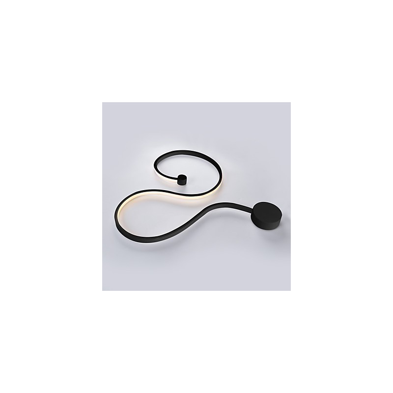 Applique da parete moderna in metallo e acrilico LED 31 W 60 x 47 cm