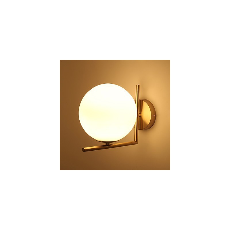 Applique da parete Arc Uplight moderna galvanizzata