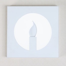 Applique da parete LED integrata moderna 12W luce ambientale 26 cm