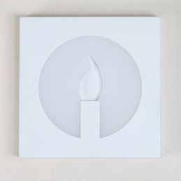 Applique da parete LED integrata moderna 12W luce ambientale 26 cm