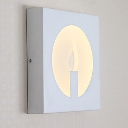 Applique da parete LED integrata moderna 12W luce ambientale 26 cm