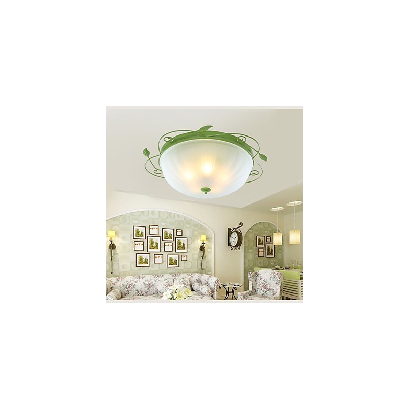 Plafoniera a filo in cristallo 3 luci E26/E27 40 cm