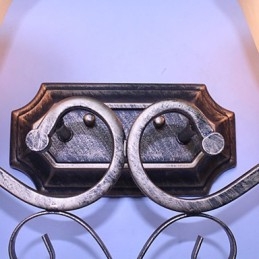 Applique da parete mini rustica tradizionale/classica 2x E27