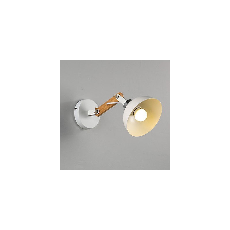 Applique da parete rustica classica con finitura pitturata, E27, 1 lampadina