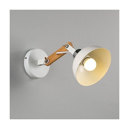Applique da parete rustica classica con finitura pitturata, E27, 1 lampadina