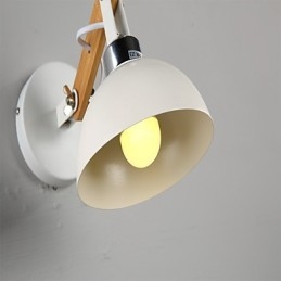 Applique da parete rustica classica con finitura pitturata, E27, 1 lampadina