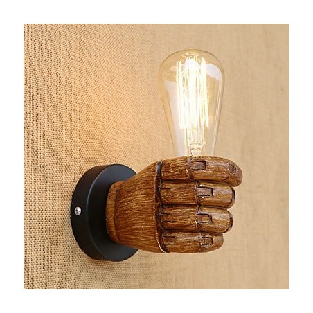 Applique da parete mini moderna contemporanea country retrò con luce ambientale